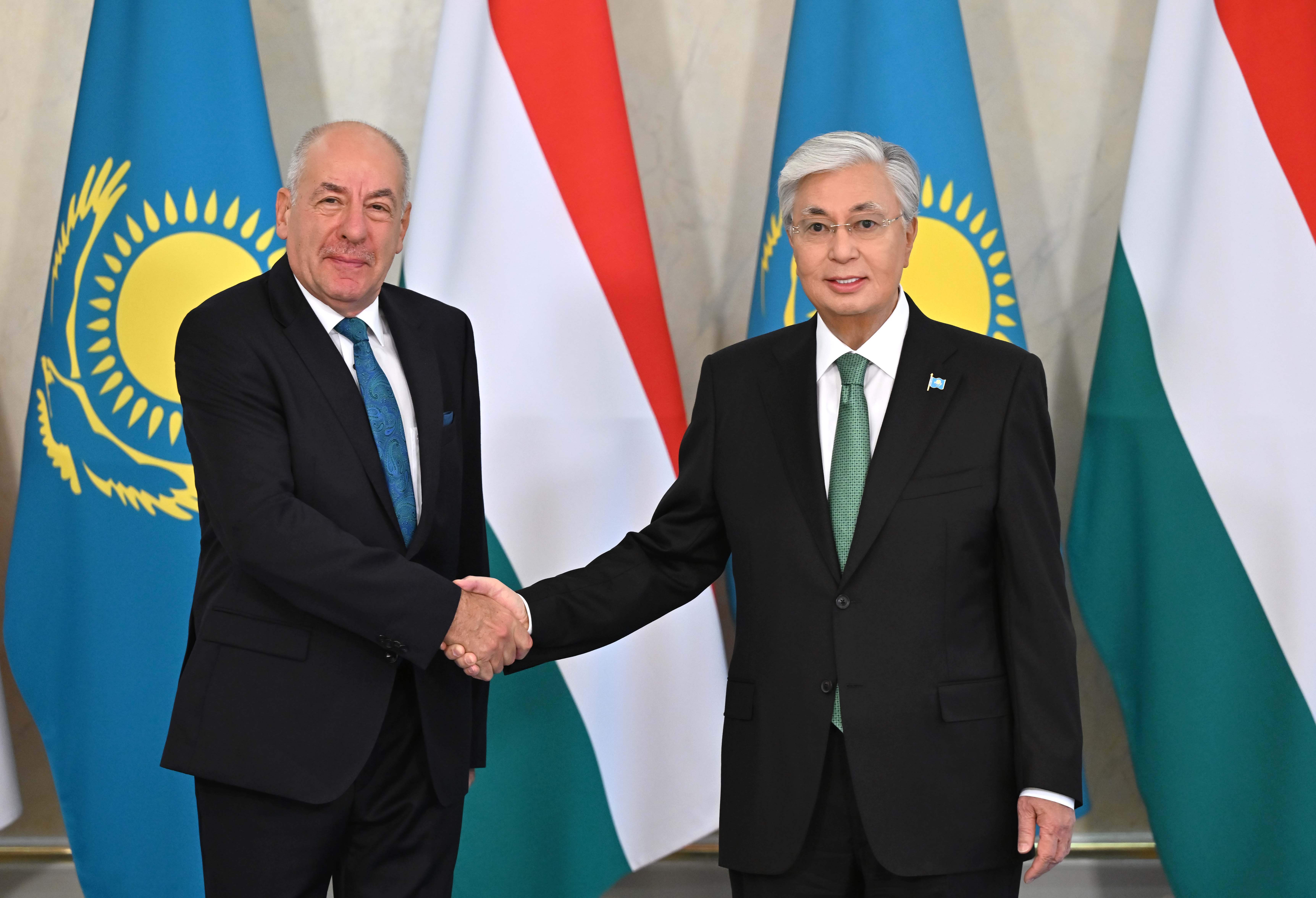 Касым-Жомарт Токаев и Тамаш Шуйок провели переговоры